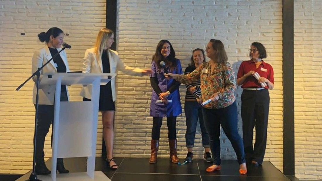 remise de prix pie