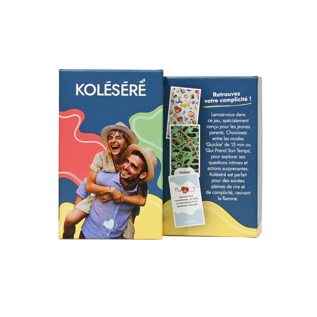 Koléséré : le jeu des couples de jeunes parents, rigolo et sexy à la fois !