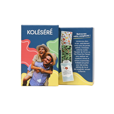 Koléséré : le jeu des couples de jeunes parents, rigolo et sexy à la fois !
