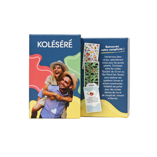 Koléséré : le jeu des couples de jeunes parents, rigolo et sexy à la fois !