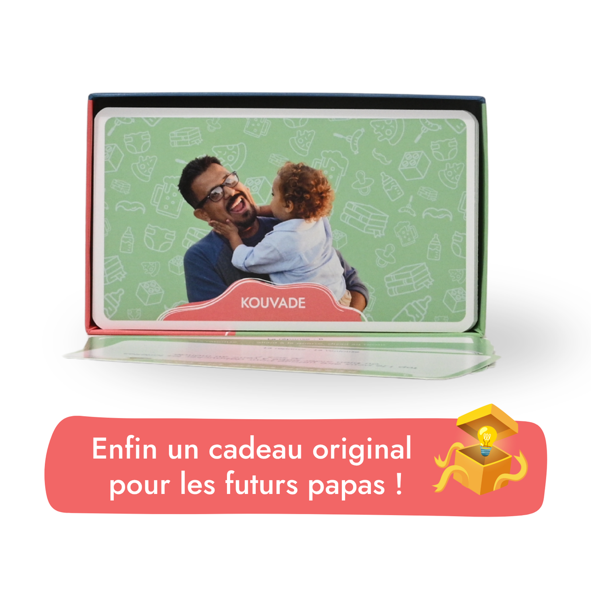 Kouvade : le tout premier jeu spécialement conçu pour les papas !