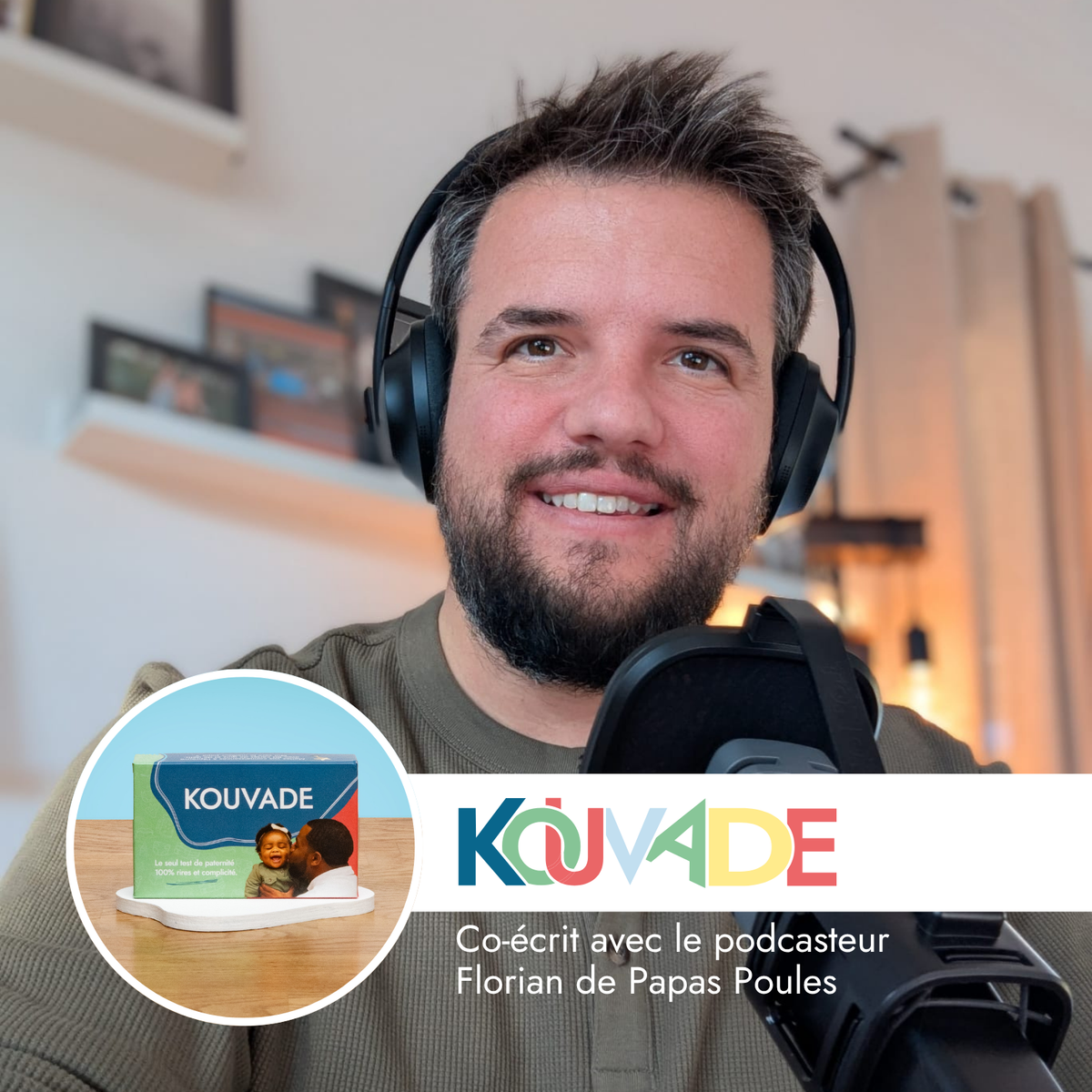 Kouvade : le tout premier jeu spécialement conçu pour les papas !