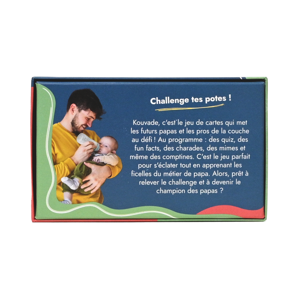 Kouvade : le tout premier jeu spécialement conçu pour les papas !