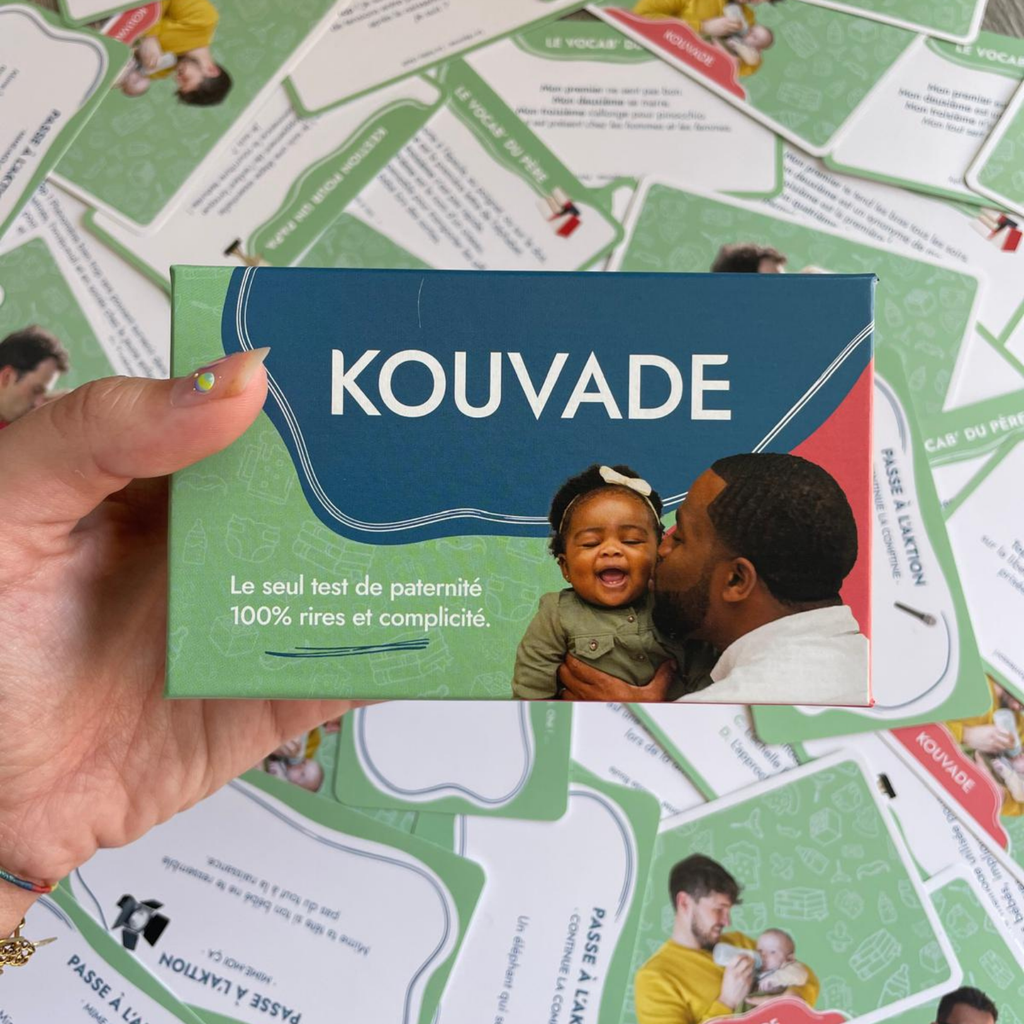 Kouvade : le tout premier jeu spécialement conçu pour les papas !