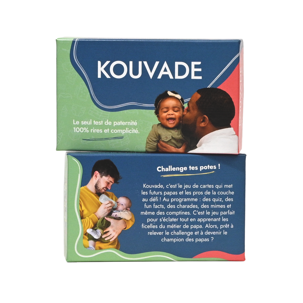 Kouvade : le tout premier jeu spécialement conçu pour les papas !