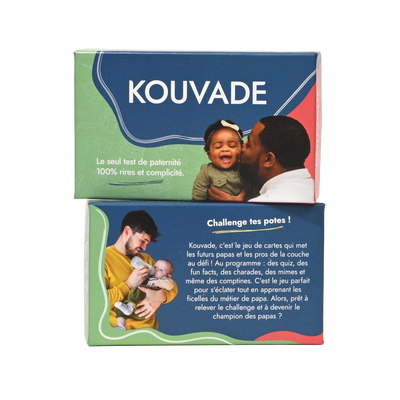 Kouvade : le tout premier jeu spécialement conçu pour les papas !