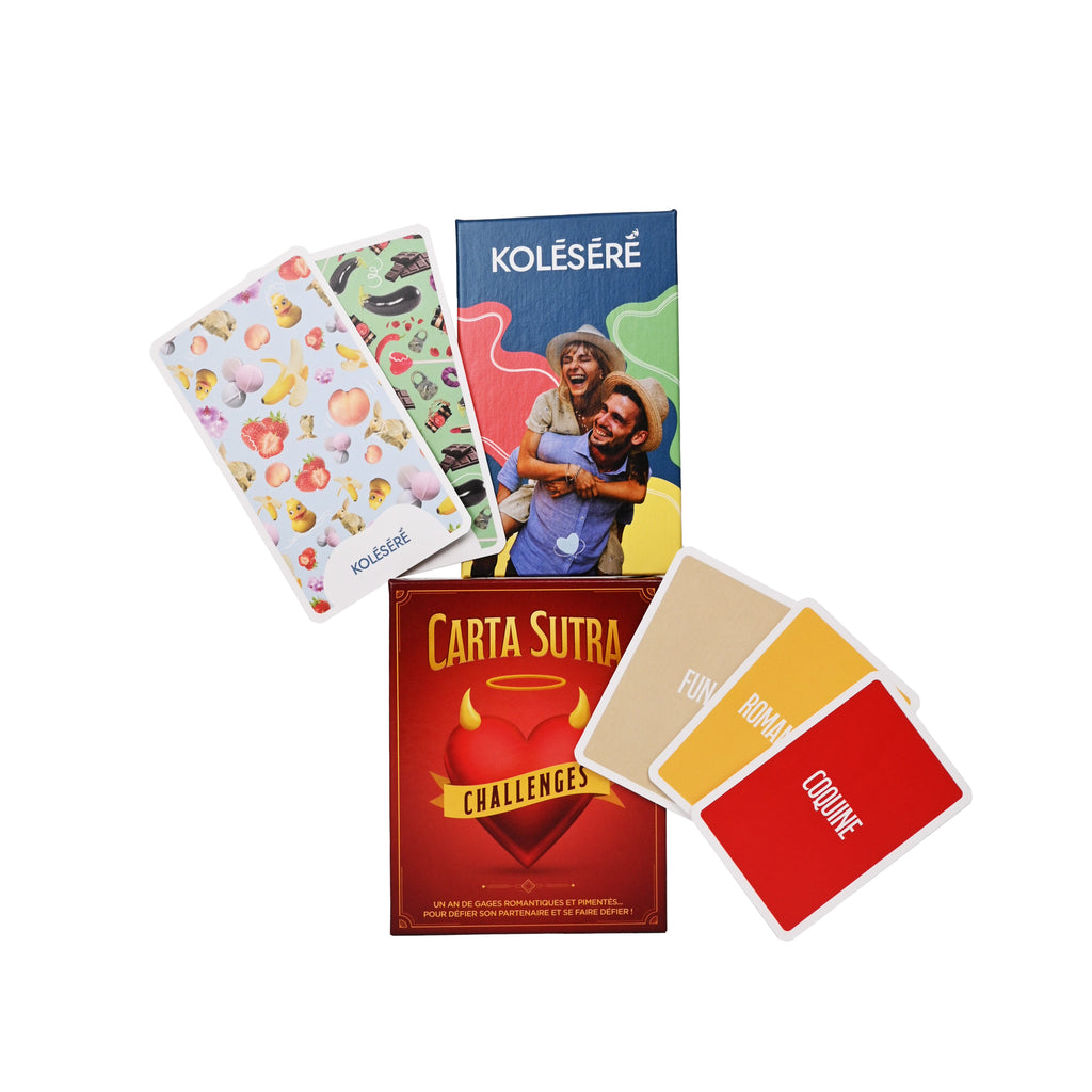 Pack Love & Fun : Boostez votre complicité de couple avec ce duo explosif de jeux !