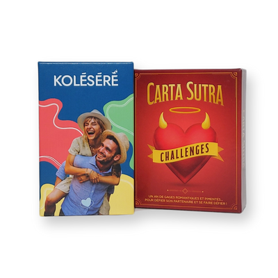 Pack Love & Fun : Boostez votre complicité de couple avec ce duo explosif de jeux !