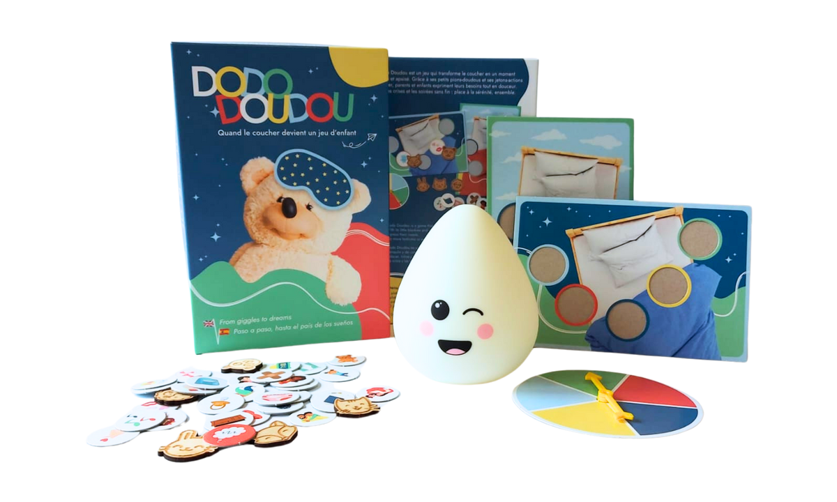 Pack Dodo Complice : jeu Dodo Doudou + veilleuse offerte