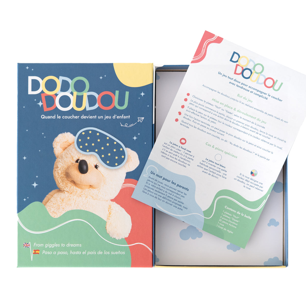 Dodo Doudou : le jeu de société pour le rituel du coucher des petits